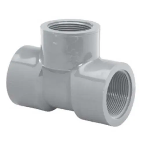 CHARLOTTE 805-007 Schedule 80 PVC Tee FPT x FPT x FPT 3/4 * CLEARANCE *