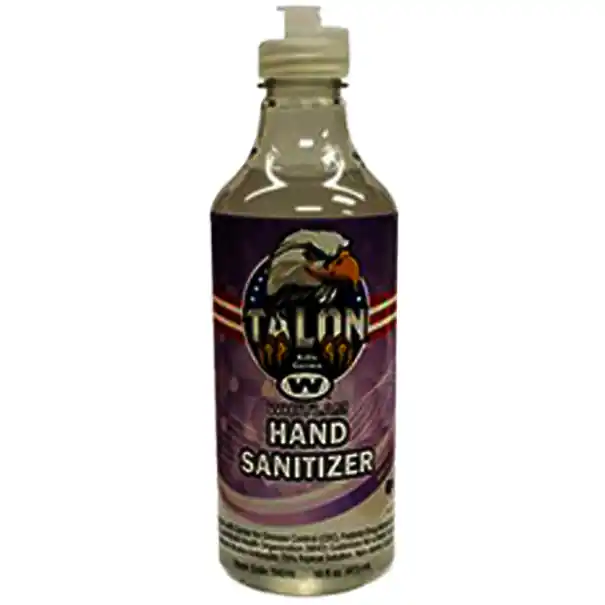 WHITLAM THS16 TALON Hand Sanitizer With 75% Isopropyl Alcohol 16 fl oz * CLEARANCE *