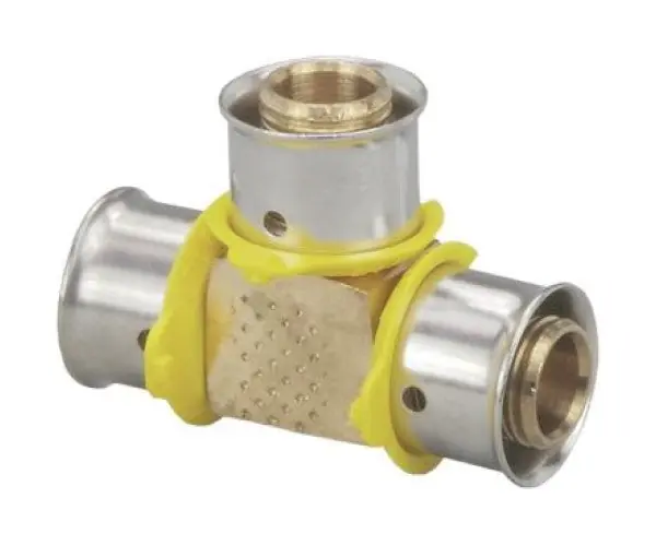 VIEGA 94080 PEX Press Bronze Tee Lead-Free Press x Press x Press 1-1/2 x 1-1/2 x 1-1/2 * CLEARANCE *