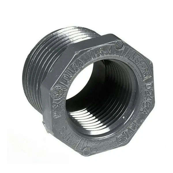 CHARLOTTE 839-212 PVC Schedule 80 Flush Style Reducer Bushing MPT x FPT 1-1/2 x 1-1/4 * CLEARANCE *