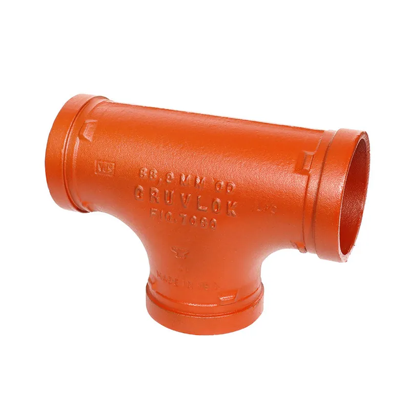 ANVIL GRUVLOK 390016889 7060 Standard Tee For Grooved-End Pipe Ductile Iron 4 * CLEARANCE *