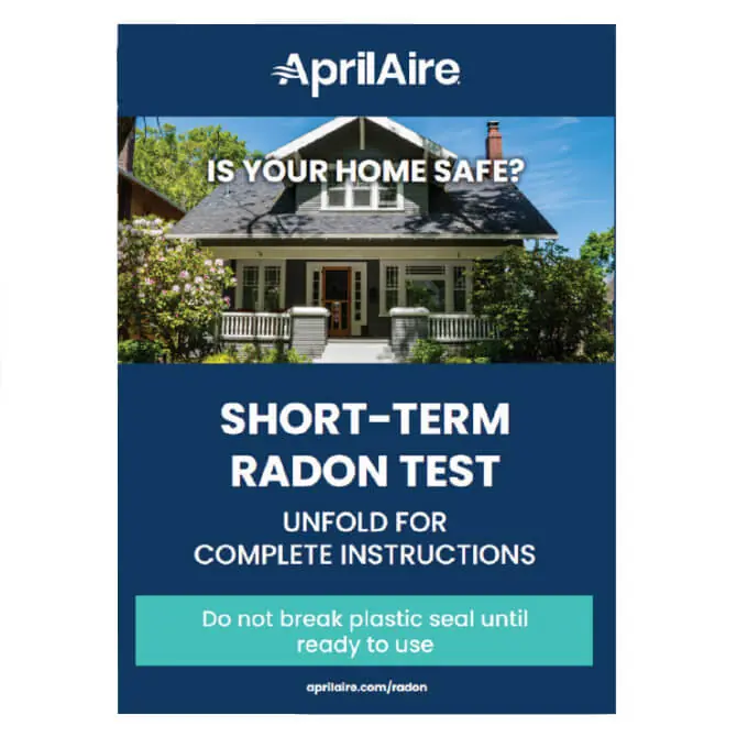 APRILAIRE ARNTK1 Radon Test Kit 3-7 Day Test Period Free Shipping Back to Lab