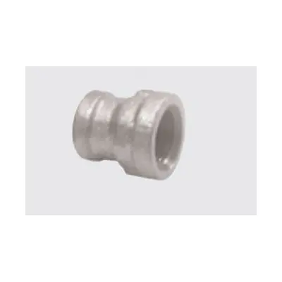 EVERFLOW 511-343 Galvanized Malleable Iron Reducing Coupling 3/4 x 1/2 * CLEARANCE *