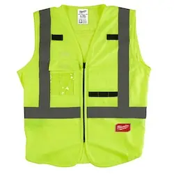MILWAUKEE 48-73-5022 High Visibility Performance Safety Vest 10 Pockets L / XL * CLEARANCE *
