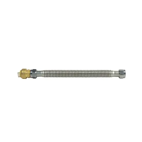 BrassCraft SWB0PS-18N ProCoat Stainless Steel Water Heater Connector 3/4 ID (18 Length) * CLEARANCE *