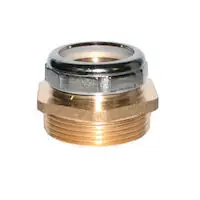 Legend 302-108 Brass Trap Connector With Chrome Plated Die Cast Nut Slip x Male End 1-1/2 x 1-1/2 * CLEARANCE *