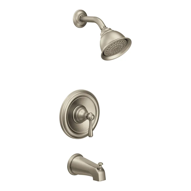 Moen T2113BN Kingsley Posi-Temp One-Handle Tub / Shower Faucet Trim Brushed Nickel * CLEARANCE *
