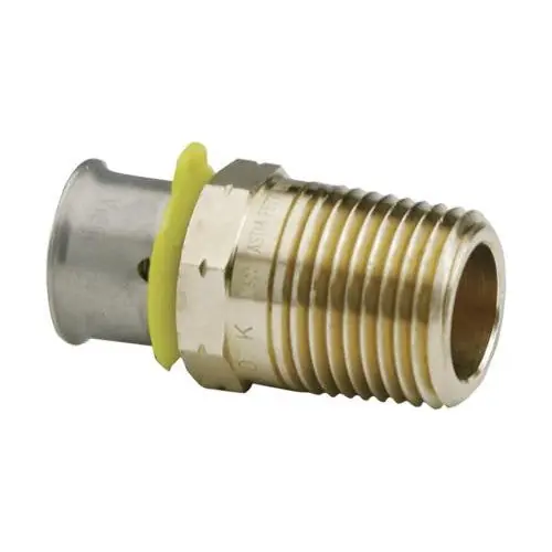 VIEGA 90542 PureFlow Bronze Press Male Adapter, PxMPT, 3/4x1/2 * CLEARANCE *