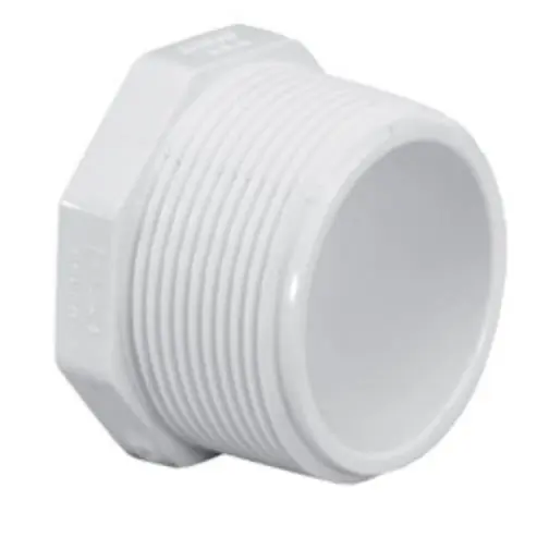 CHARLOTTE 450-015 PVC Schedule 40 2113 Series Plug MPT 1-1/2 * CLEARANCE *