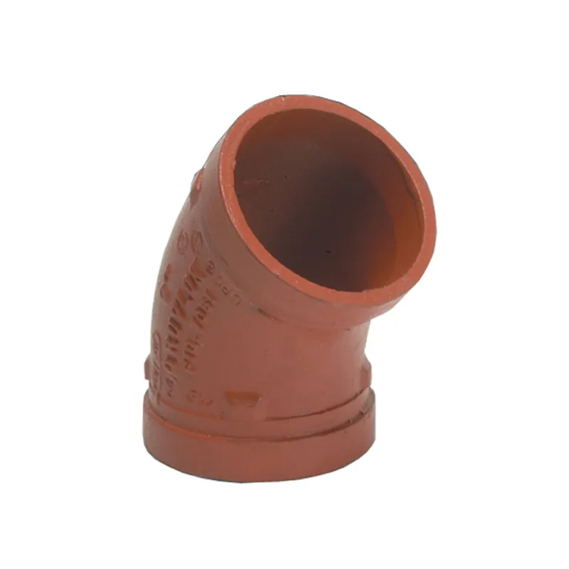 ANVIL GRUVLOK 390014785 7051 Standard 45 Degree Elbow For Grooved-End Pipe Ductile Iron 2 * CLEARANCE *