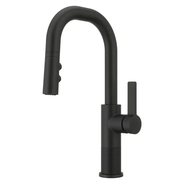 PFISTER GT572-MTB Montay One Handle Pull-Down High-Arc Bar/Prep Kitchen Faucet with Auto-Align and MagnePfit 3 Function Spray Head 1.8 GPM * CLEARANCE *