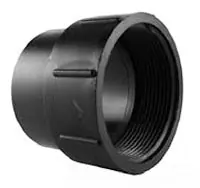CHARLOTTE A105(02923) ABS Cleanout Adapter, Spigot x FPT, 2 * CLEARANCE *