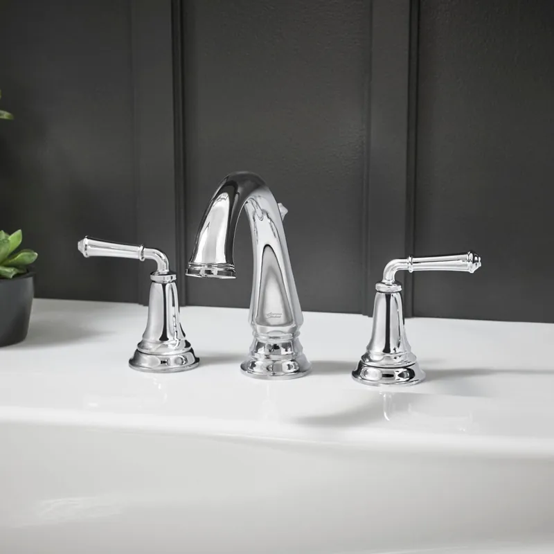 American Standard T052900.002 Delancey Two-Handle Roman Tub Faucet For Flash Rough-In Valves Polished Chrome * CLEARANCE *