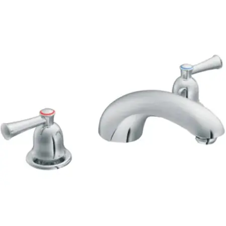CLEVELAND T41411 Capstone Two Handle Low Arc Roman Tub Faucet, Chrome * CLEARANCE *