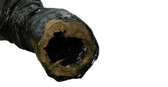 QUIETFLEX 12X25 Uninsulated Flex Duct Connector 12x25' * CLEARANCE *