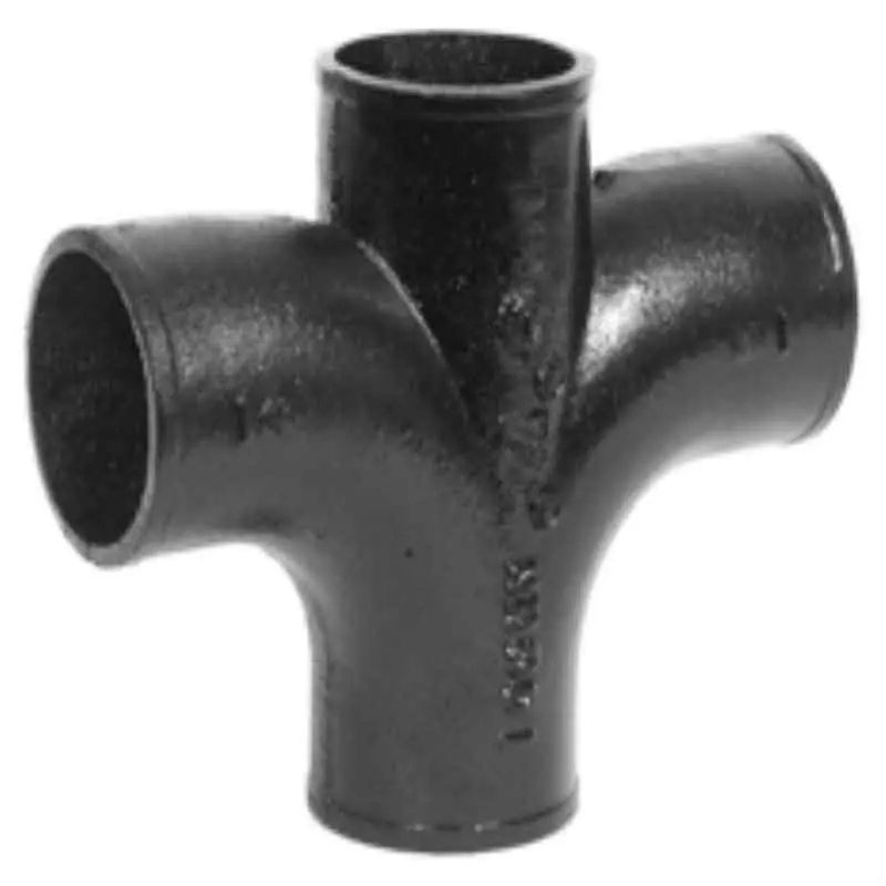 CHARLOTTE NH30 NH 30 No-Hub Cast Iron Sanitary Cross 3 x 2 * CLEARANCE *