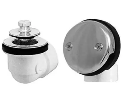 OATEY P7325RB DBlue Schedule 40 PVC Bath Waste Half Kit With Uni-Lift Stopper Zinc Spud & Test Plug Oil Rubbed Bronze * CLEARANCE *