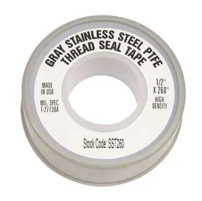 Whitlam SST260 Gray Stainless Steel PTFE Thread Seal Tape 1/2 x 260 * CLEARANCE *