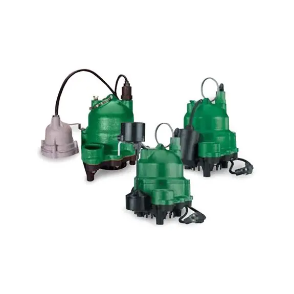 MYERS MDC33D10 MDC33 Series Cast Iron Submersible Sump Pump, With Diaphragm Switch, 1/3HP, 1-1/2 NPT, 10' Cord, 115V * CLEARANCE *