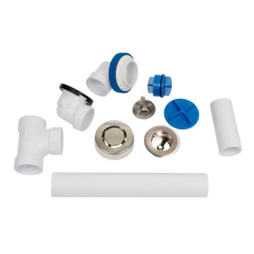 OATEY P9860BNPS True Blue PVC Bath Waste Full Kit With Uni-Lift Stopper & Test Kit * CLEARANCE *