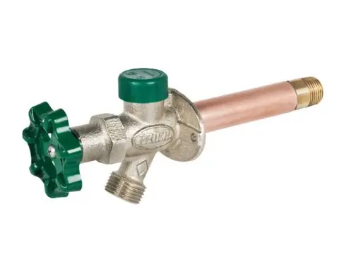 PRIER C-144D-14 C-144 Series Freezeless Wall Hydrant Anti-siphon Aluminum Vacuum breaker With EPDM Backflow Preventer and Backflow Check Valve 14 Length 1/2 MPT x 1/2 SWT * CLEARANCE *