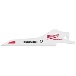 Milwaukee 48-00-1630 Sawzall Ductwork Blade For Installing Ductwork Take-Offs 30 TPI 3-1/3 Length * CLEARANCE *