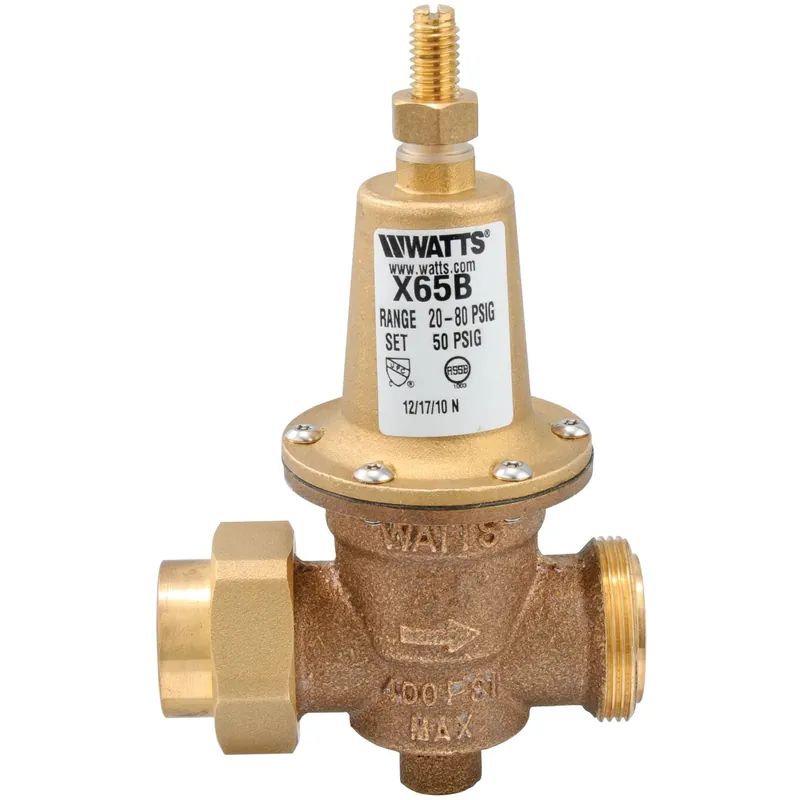 WATTS LFX65BU LFX65BU Series Water Pressure Reducing Valve Lead-Free 1/2 inch * CLEARANCE *
