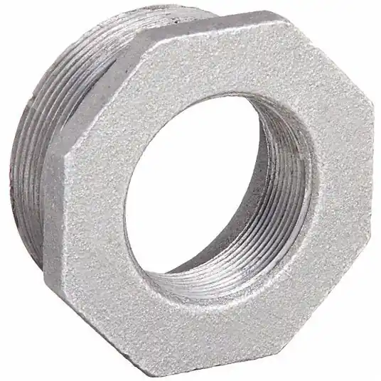 EVERFLOW 521-998 Black Malleable Iron Hex Bushing Import 2-1/2 x 2