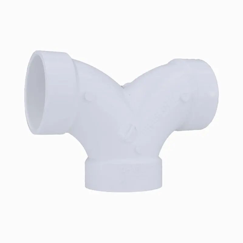 CHARLOTTE 03426(PVC327) PVC-DWV Double 1/4 Bend, All Hub, 1-1/2 * CLEARANCE *
