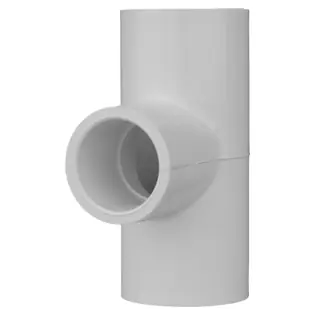Charlotte 401-102 PVC (Schedule 40) 2400 Series Tee S x S x S 3/4 x 3/4 x 1 * CLEARANCE *