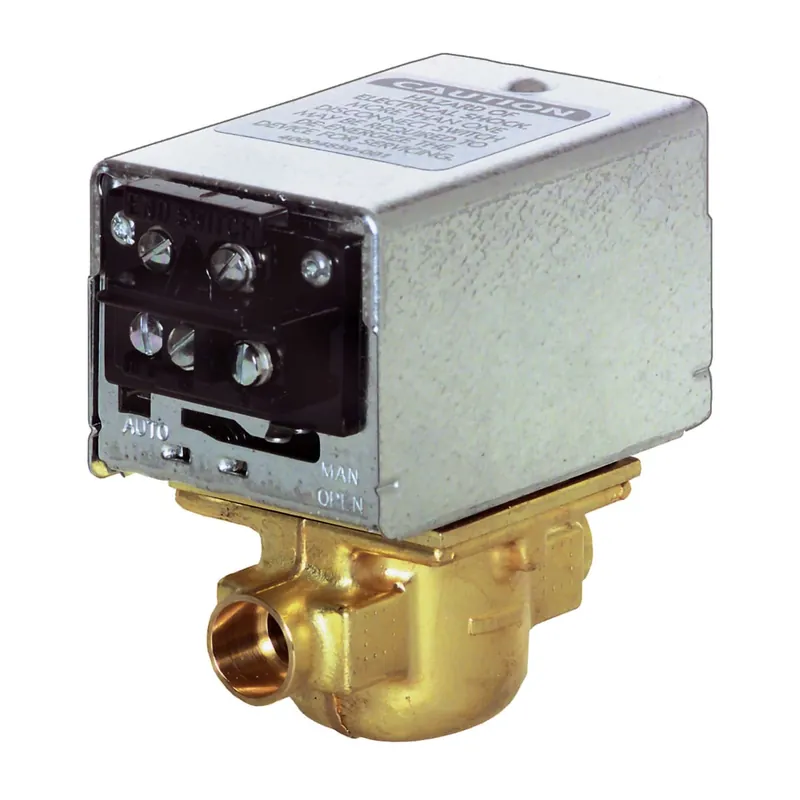 Resideo V8043F1028/U Low Voltage Zone Valve Two-Way On-Off 24V 1/2 Sweat N.C. Replacement MPN