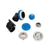 Oatey A9960CP True Blue ABS Bath Waste Half Kit with Uni-Lift Stopper & Test Kit Chrome * CLEARANCE *