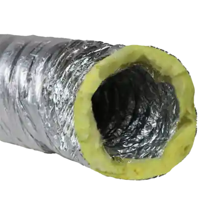Quietflex 6 06 Series Uninsulated Flex Duct Air Connector With Oversized Core 3 Diameter x 25 Length * CLEARANCE *