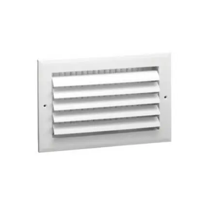 HART & COOLEY 021248(A611MS) Aluminum Curved Blade Register With Multi-Shutter Damper 1-Way 10 x 8 * CLEARANCE *