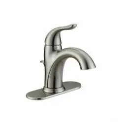 MATCO NORCA P4B-500BN One Lever Handle Lavatory Faucet With Metal Pop-Up Drain 4 Center Replacement MPN * CLEARANCE *