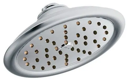 Moen S6310 ExactTemp One-Function Rainshower Showerhead, With 7 Diameter Spray, Chrome * CLEARANCE *