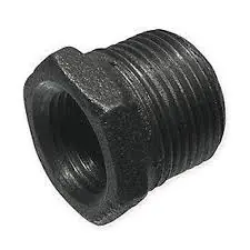MUELLER 521-932 Black Malleable Iron Hex Bushing 1/2 x 3/8 * CLEARANCE *