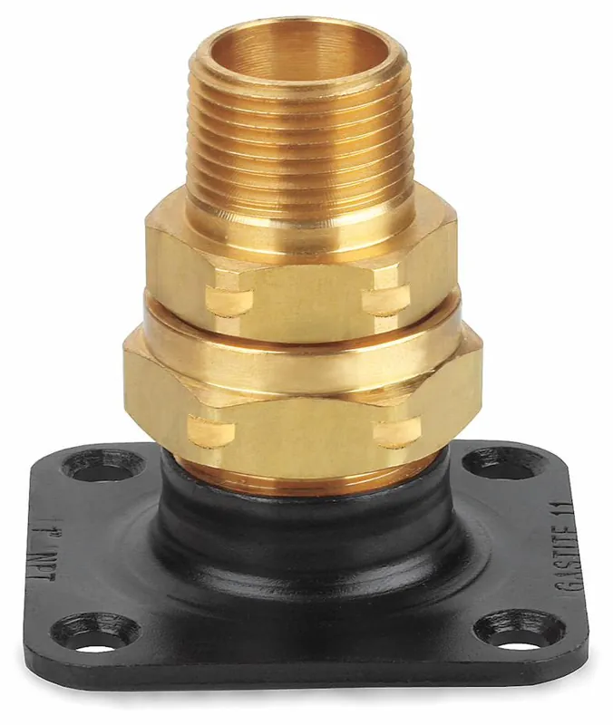 Gastite XR3TRM-20-6 FlashShield XR3 Series Termination Fitting With Square Flange 1-1/4 NPT * CLEARANCE *
