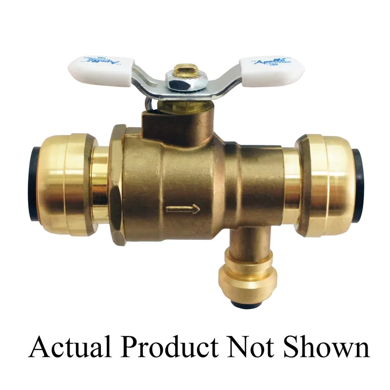 Apollo 78RV88P100 Combination Water Heater Isolation Valve & Thermal Expansion Relief Valve Lead-Free 3/4 Push 100 PSI * CLEARANCE *