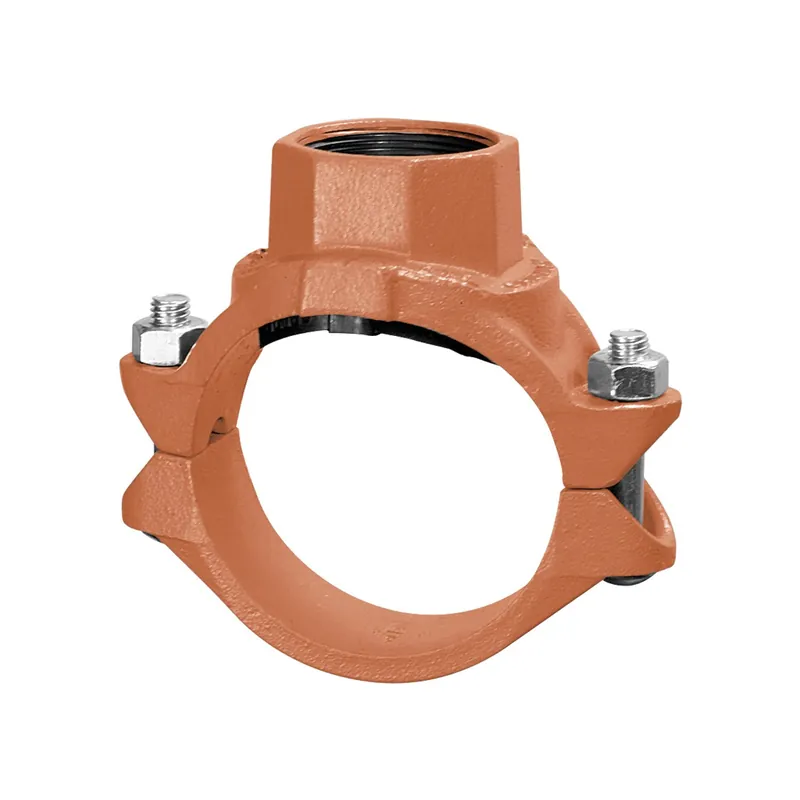 Anvil Gruvlok 390171288 7045 Clamp-T, FPT Branch, Ductile Iron, 4x2 * CLEARANCE *