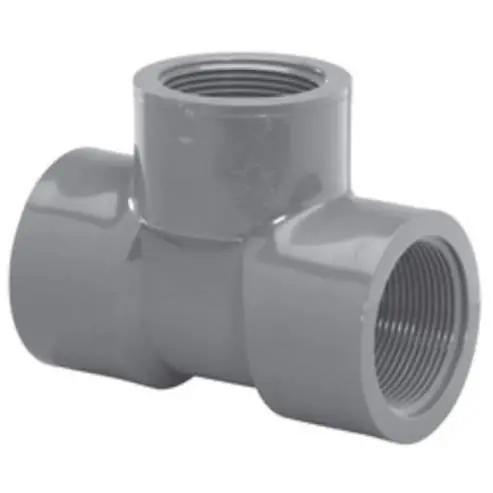 CHARLOTTE 805-015 Schedule 80 PVC Tee FPT x FPT x FPT 1-1/2 * CLEARANCE *