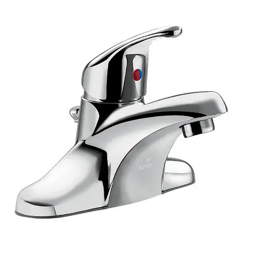 CLEVELAND CA40710 Cornerstone One-Handle Centerset Bathroom Faucet Metal Drain Assembly Chrome