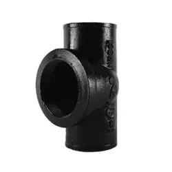 CHARLOTTE NH36S Test Tee With Southern Raised-Head Brass Plug Installed No Hub 3 x 3 * CLEARANCE *