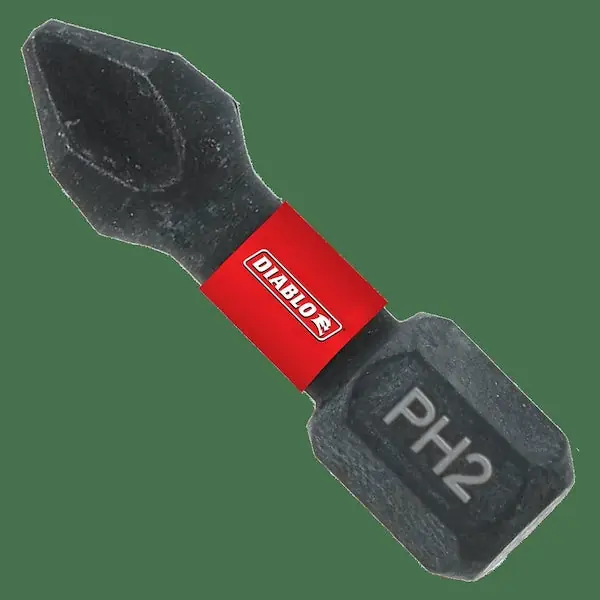 FREUD (DIABLO) DPH21P25 #2 Phillips Drive Bit 1 25 Pack * CLEARANCE *