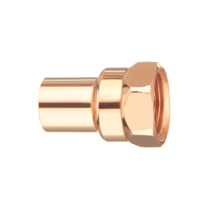 Elkhart 10030248 Wrot Copper Adapter, Female, Street, 103-2 Series, FTG x F, 1 * CLEARANCE *