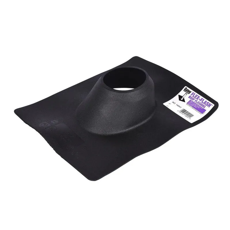 OATEY 14041 Flex-Flash No-Calk Roof Flashing 4 Pipe Diameter 11-1/2 x 14 Base