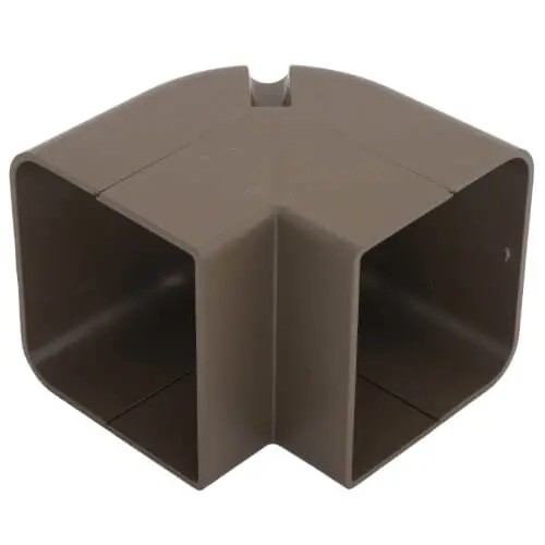 Diversitech 230-EIN3B SpeediChannel Lineset Cover Outdoor Elbow 3 90 Degrees Brown * CLEARANCE *