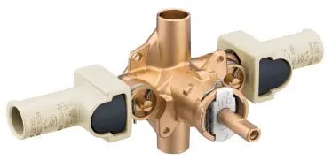 MOEN 62330 M-Pact Posi-Temp Pressure-Balancing Rough-In Valve 1/2 CPVC Connection Bulk Pack 12 Per Carton * CLEARANCE *