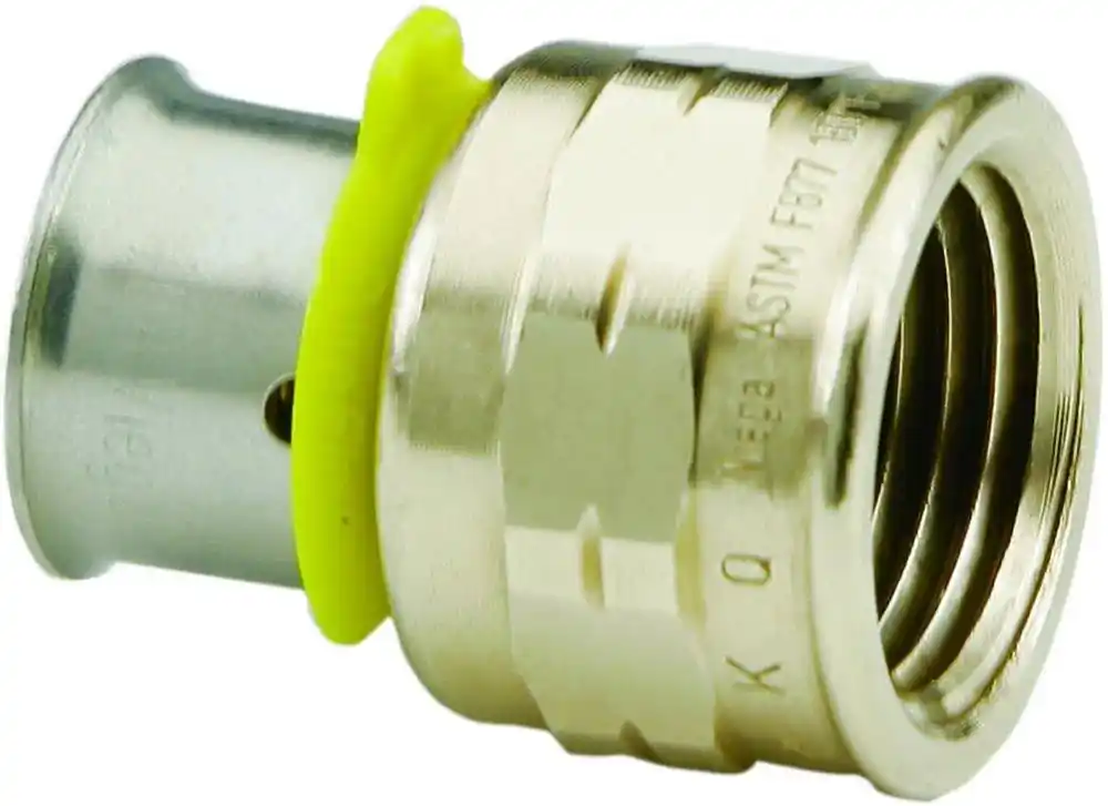 VIEGA 91590 PureFlow Bronze Press Female Adapter, PxFPT, 2x2 * CLEARANCE *