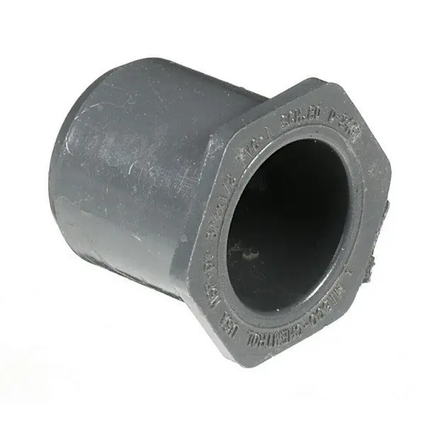 CHARLOTTE 837-420 PVC Schedule 80 Reducer Bushing, Flush Style, SPG x S, 4 x 2 * CLEARANCE *